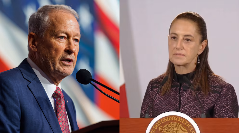 Sheinbaum cuestiona al embajador de EEUU por academia policial en Querétaro: SRE hará un llamado a Ronald Johnson y al gobernador Kuri