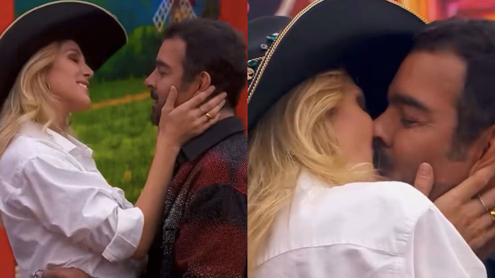 Pablo Montero le pide a Natalia Alcocer que sea su novia en La Granja VIP y sellan la propuesta con un beso Pablo Montero le pide a Natalia Alcocer que sea su novia en La Granja VIP y sellan la propuesta con un beso
